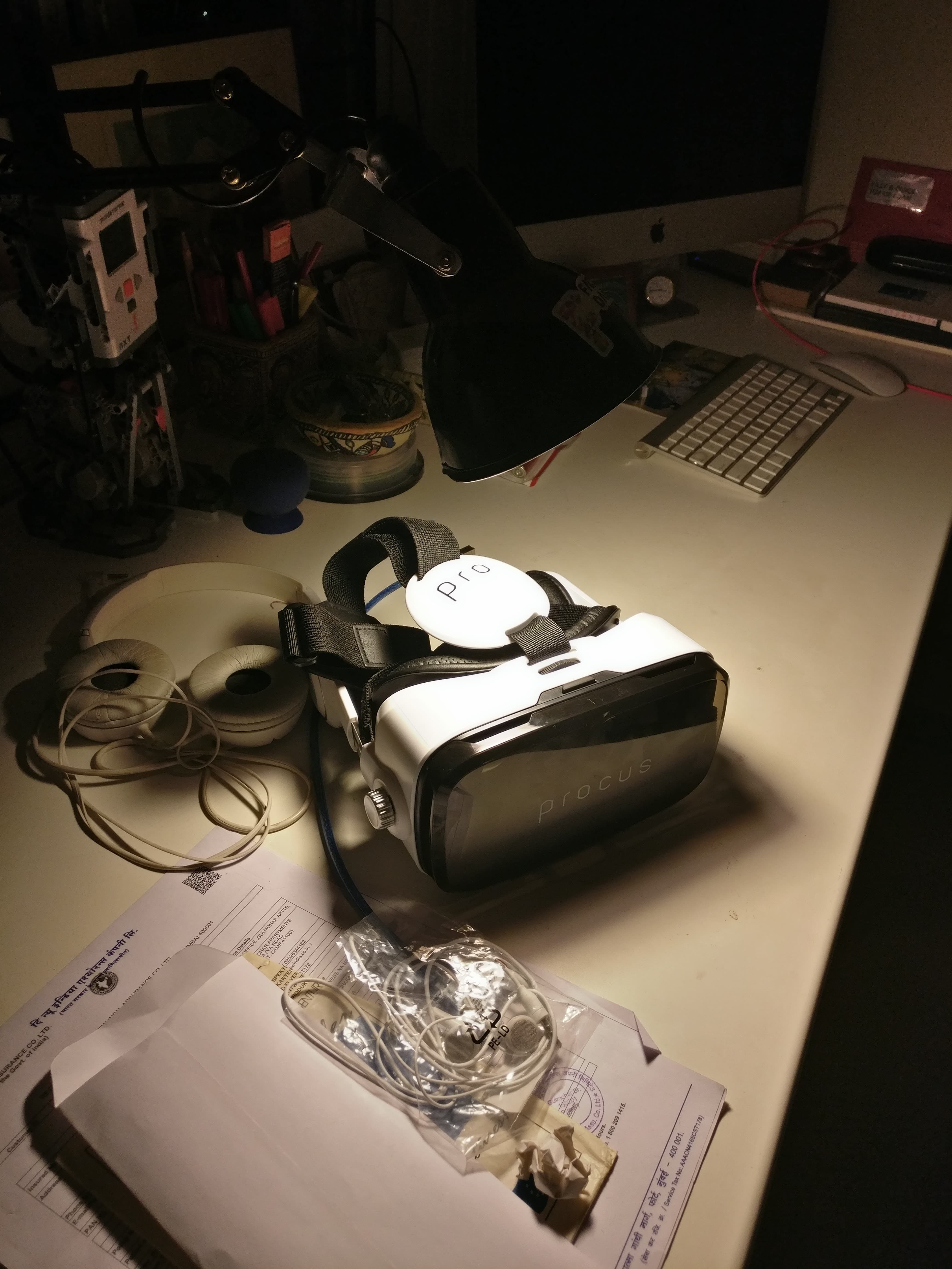 Work in the lab